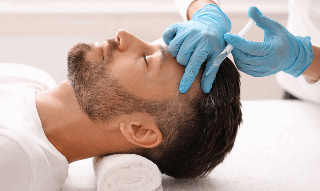 PRP treatment for hair loss, scalp, North London, London, Finchley